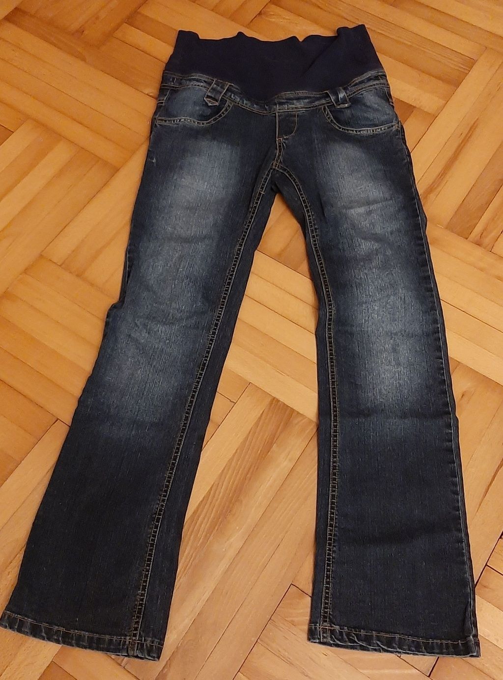 Spodnie ciążowe jeansowe M/L