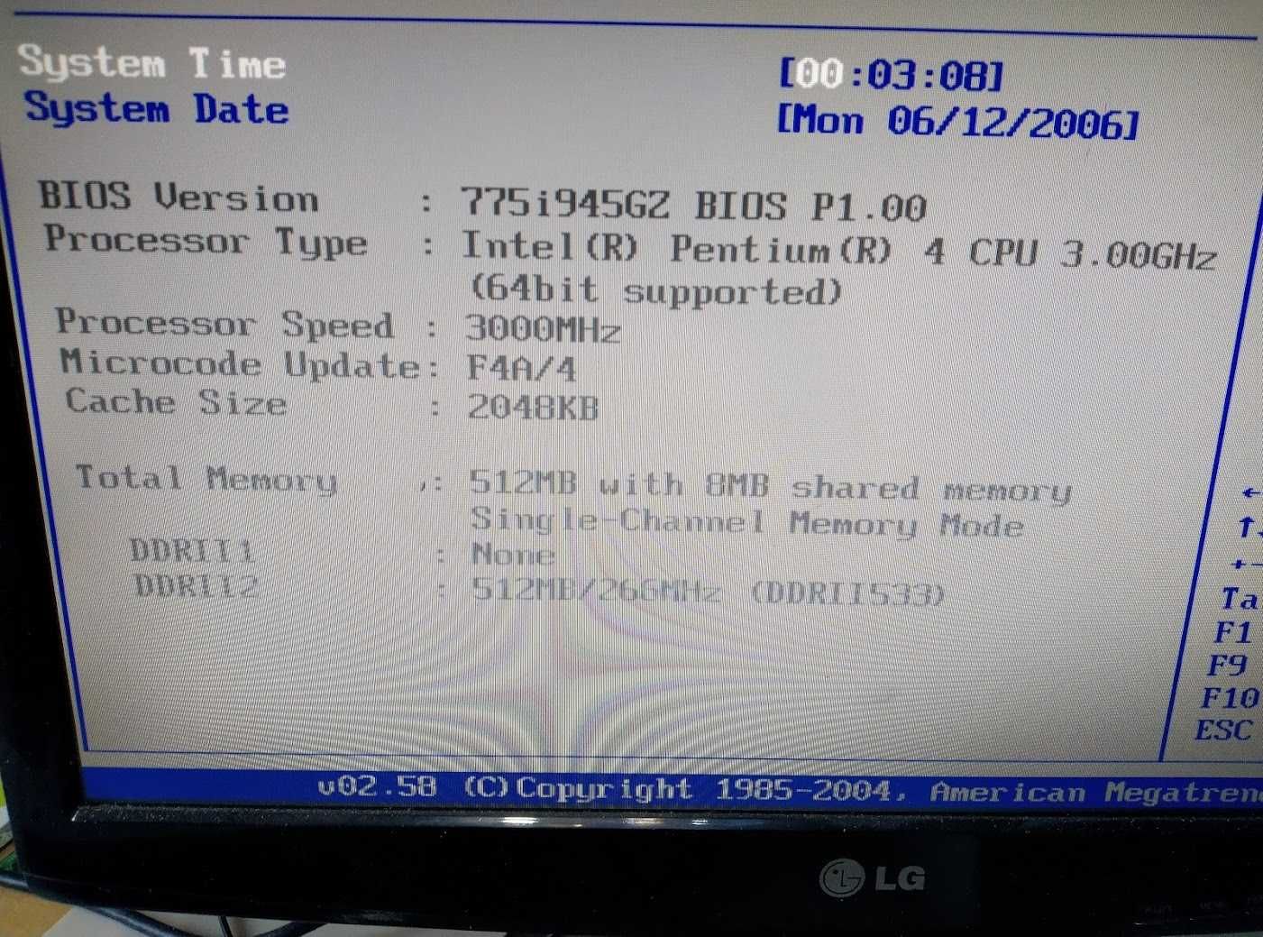 Материнська плата ASRock  s775 P з прцессором 3 ГГц з відео