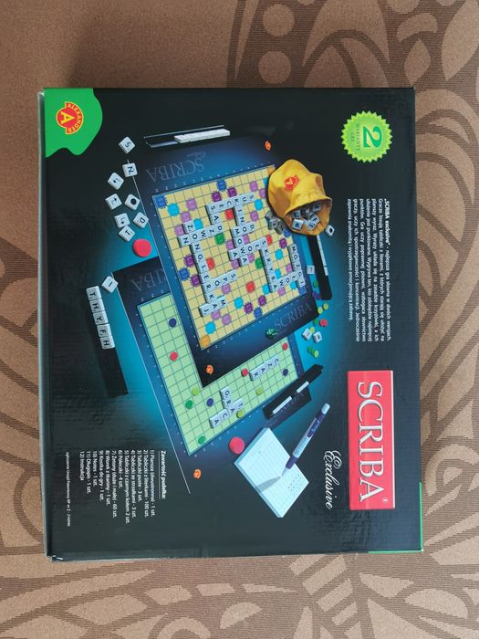 Gra scrabble Scriba  Exclusivs 2 wariant