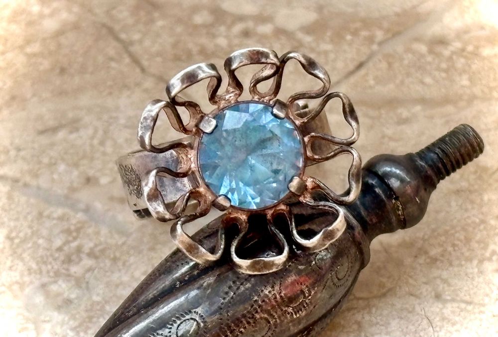 Pierścionek srebrny Bengt Hallberg, rozmiar regulowany