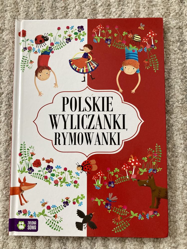 Polskie wyliczanki, rymowanki - książka dla dzieci