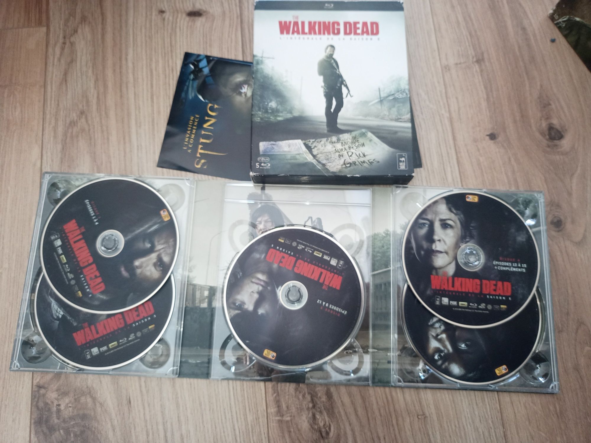 Walking dead blu-ray Idioma Inglês/ Francês