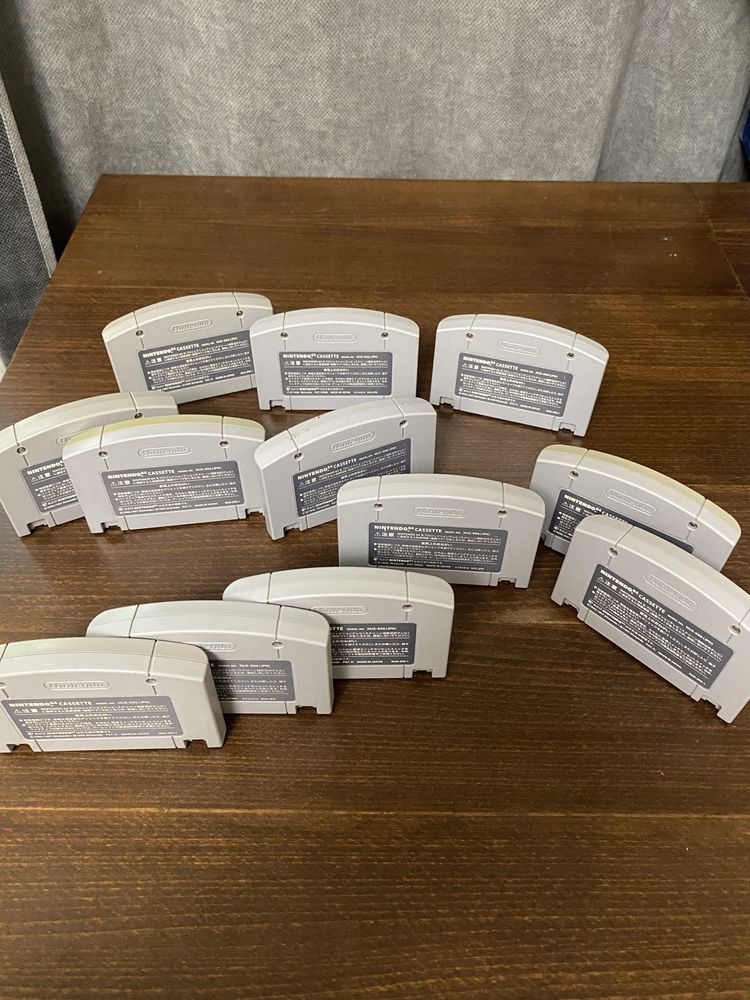 Картриджи Nintendo 64 original 12 штук разом