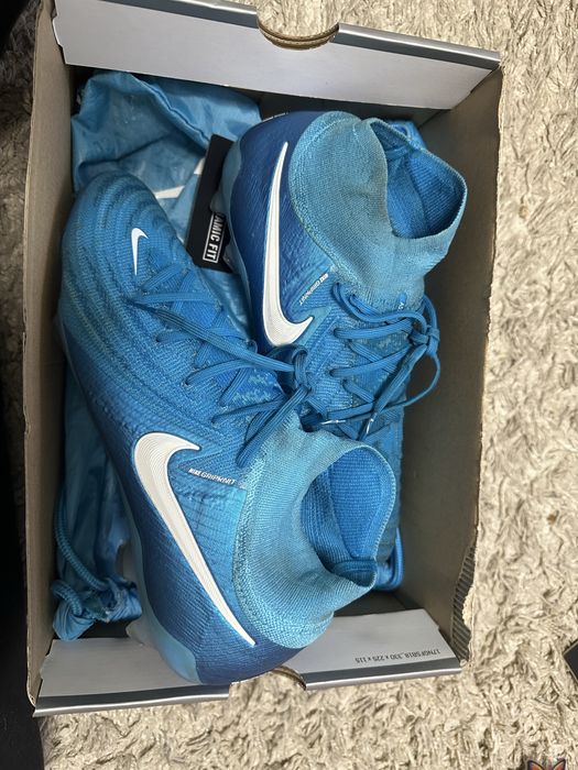 PHANTOM LUNA II ELITE FG BLUE FURY/WHITe 44.5 найк бутси оригінал