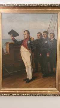 Napoleon - obraz olejny na płótnie