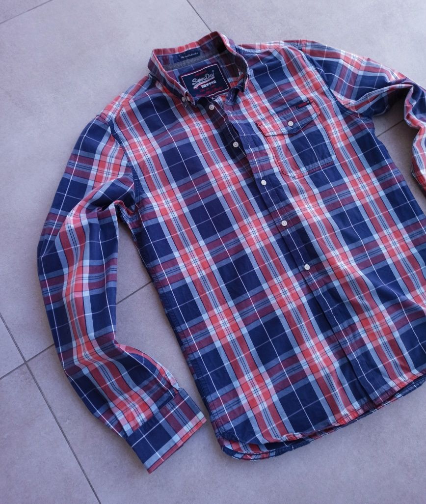 Superdry  Super Dry  oryginalna koszula  rozmiar  L, M