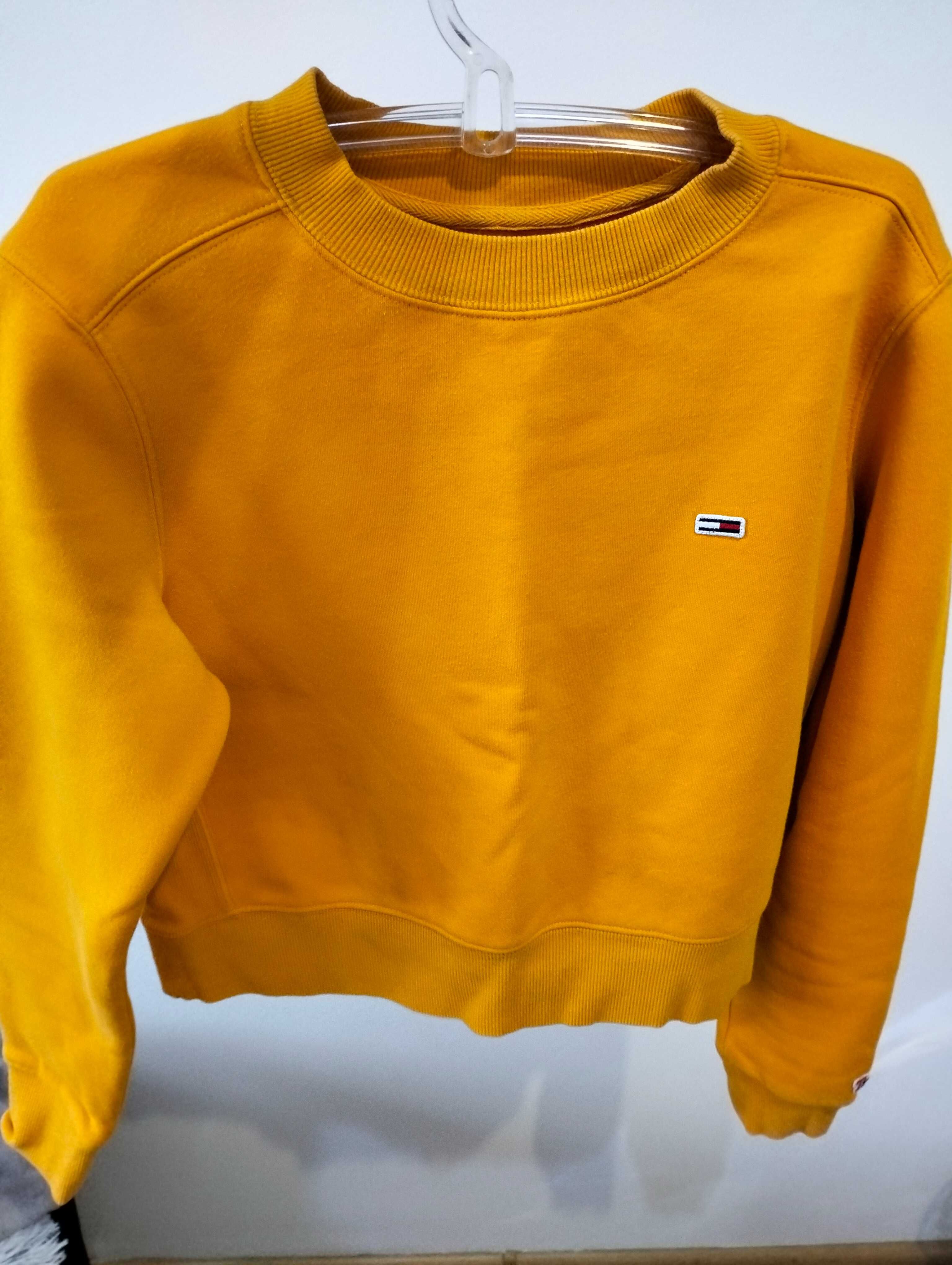 Tommy jeans żółta bluza orginalna