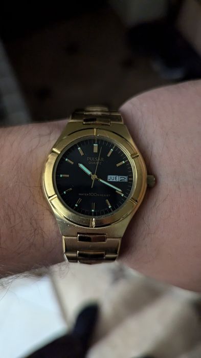 Часы Pulsar 100m, годинник Японія