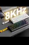 Klawiatura mechaniczna Attack Shark X68 Przewodowa RGB 8KHz Angielska