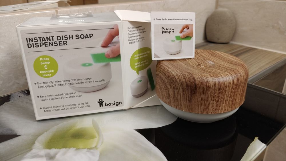 Stylowy Dozownik do płynu do naczyń