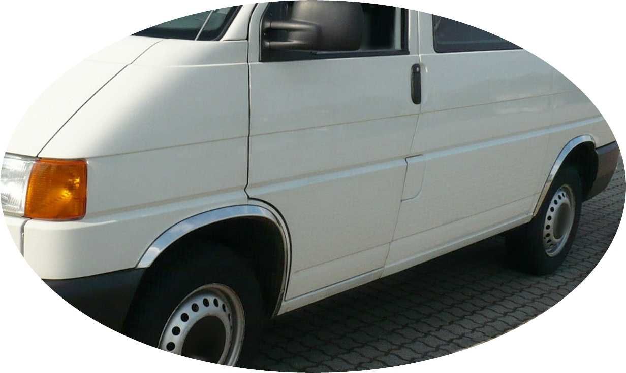 VW T4 T5 Nakładki listwa nadkola przód tył błotnik lewy prawy zestaw