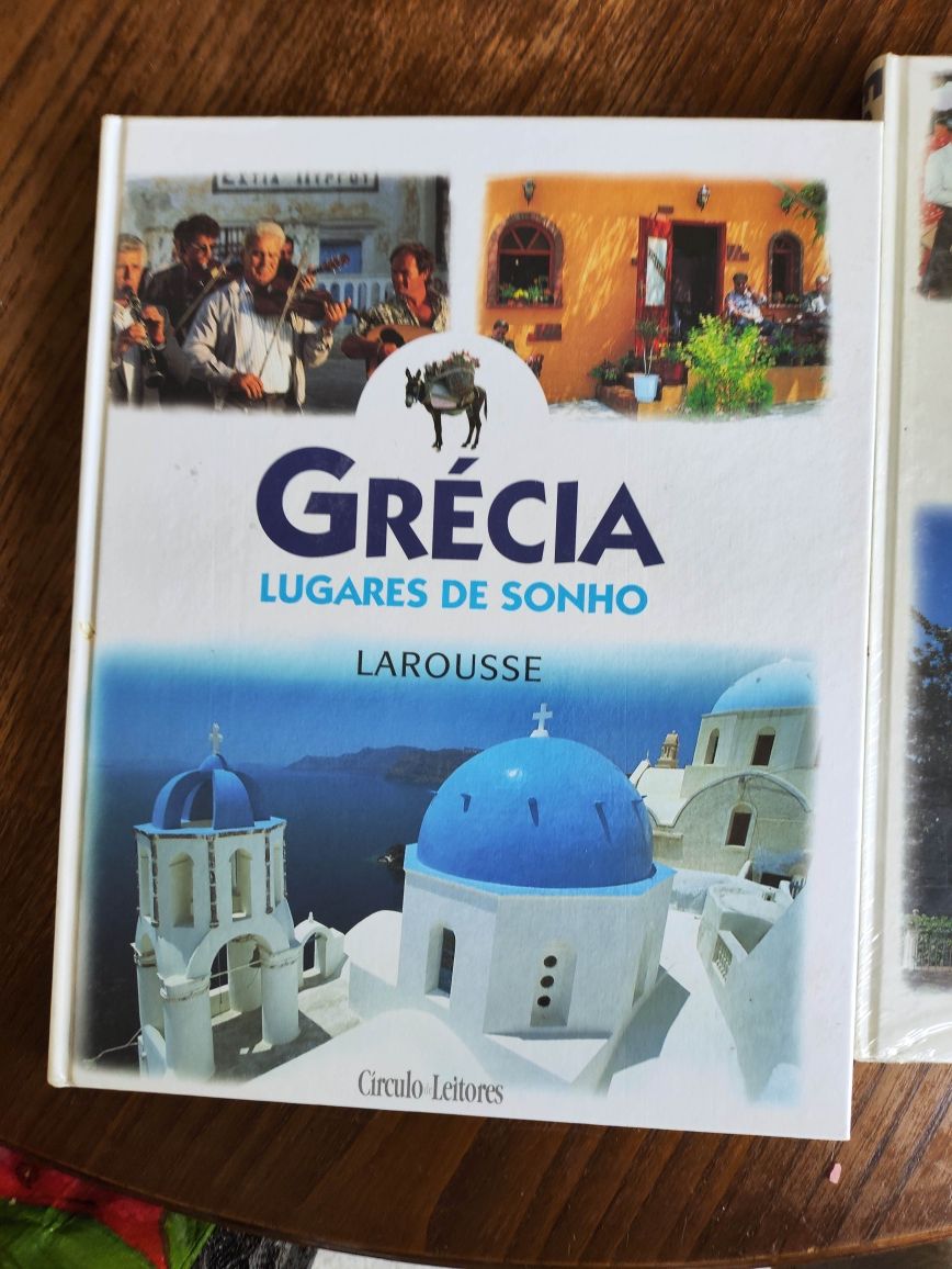 Livros coleção lugares de sonho círculo de leitores novos