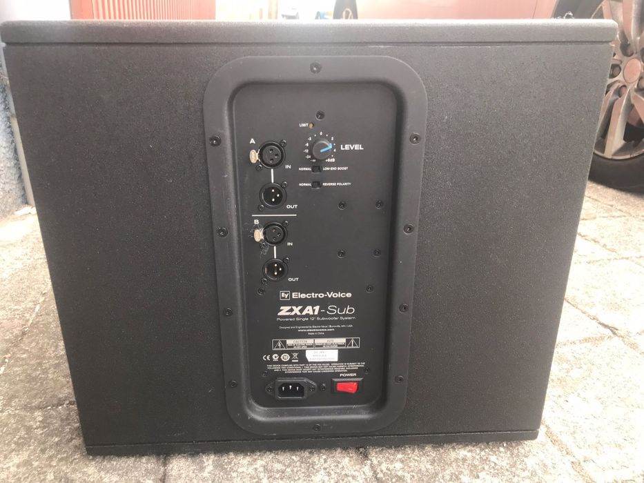 Colunas sub grave 12" Electrovoice