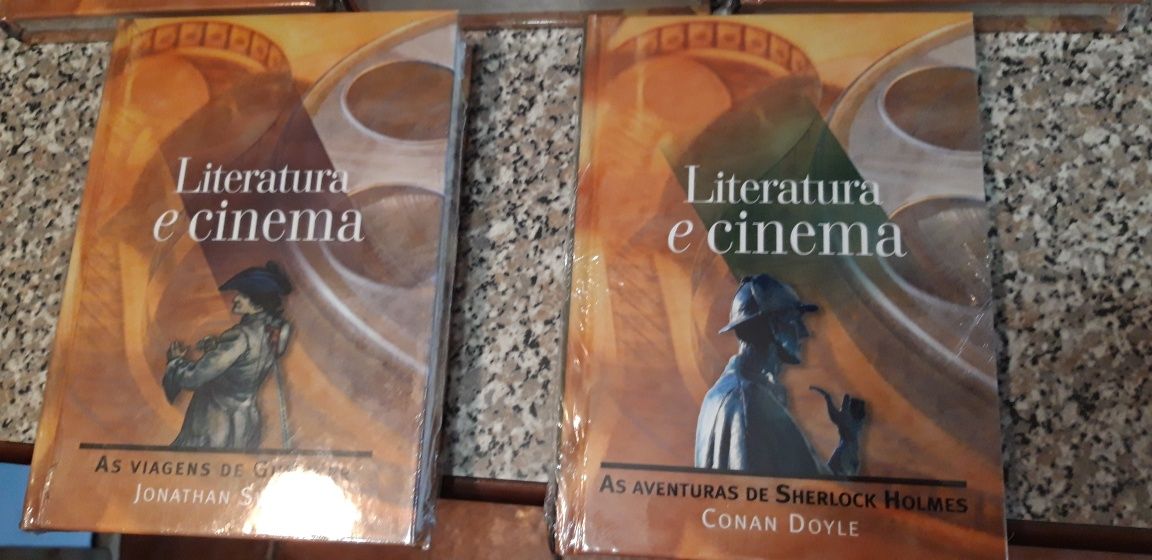 Conjunto 5 Livros Literatura e Cinema Novos