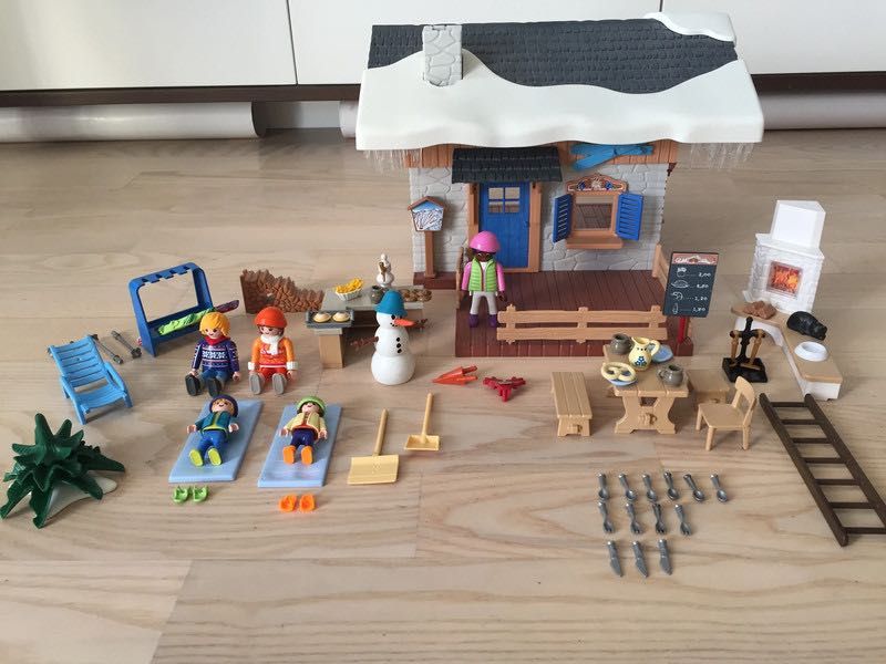 Chatka górska playmobil