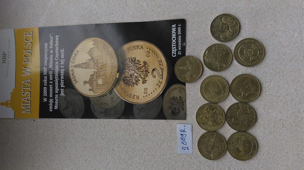 2zł. monety dla kolekcjonera.
