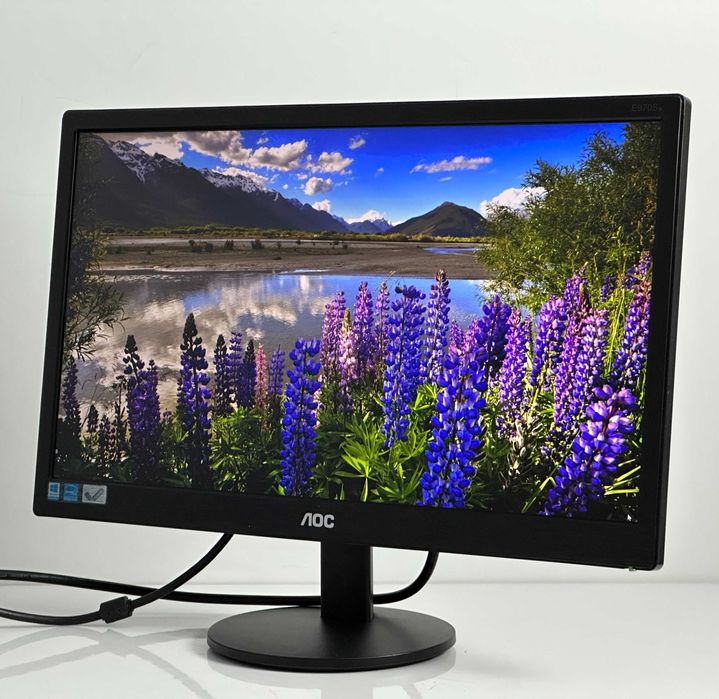 Okno na świat Monitor AOC e970SWN 18,5" LED TN WXGA 1366x768