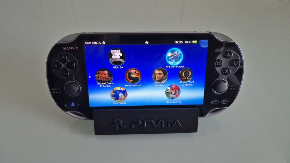 Ps vita oled 3g com jogos instalados