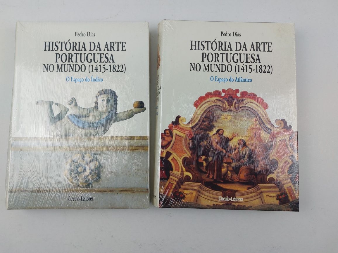 Coleção de 2 livros da História da arte de Portugal