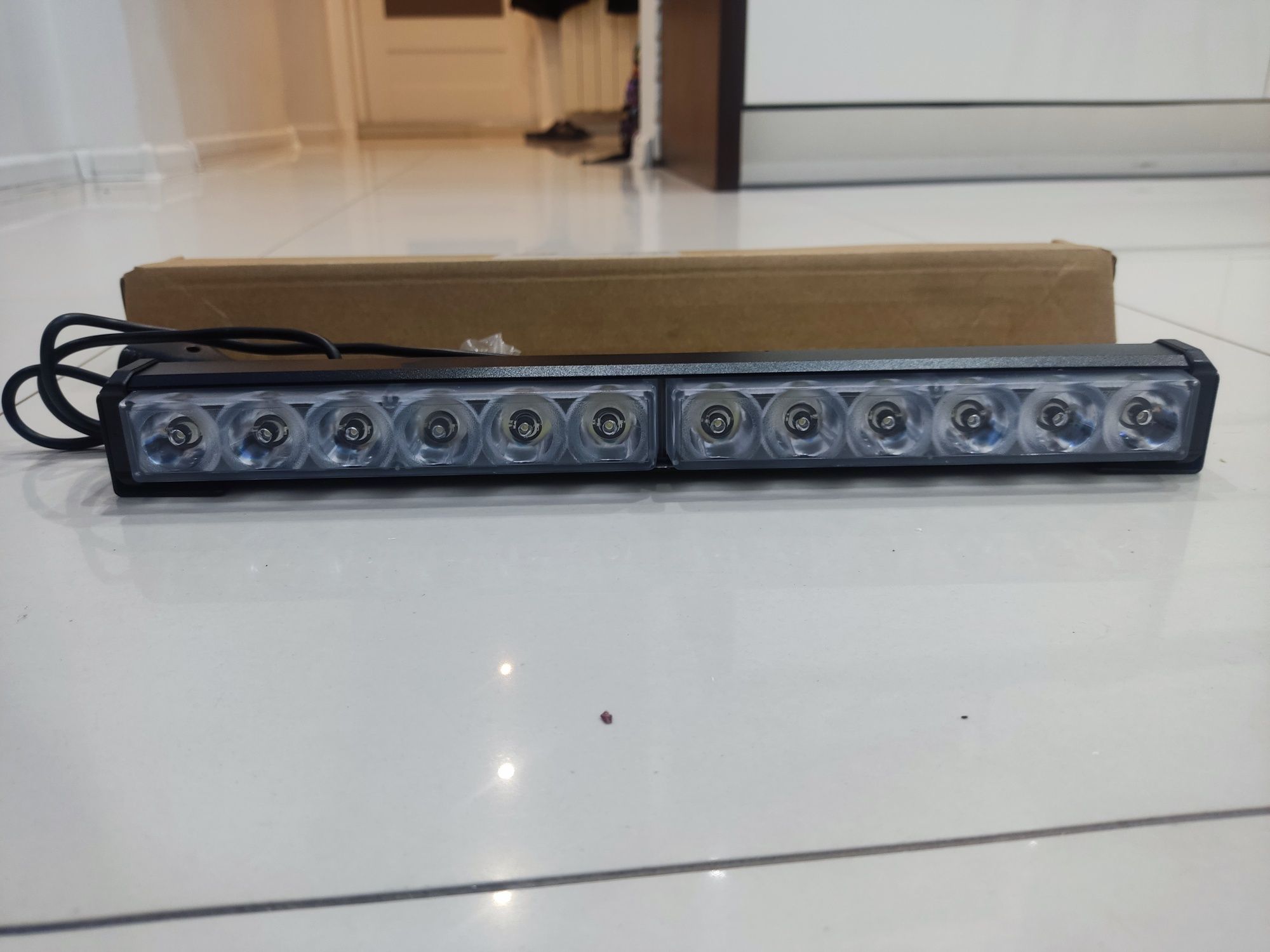 Led Bar Belka Led 12V gniazdo włącznik Halogen ATV Off Road Quad Jeep