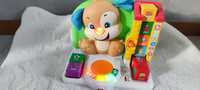 Fisher Price Edukacyjna Stacja Szczeniaczka Pierwsze Słówka klocki