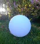 4x Kula solarna LED Ø30 cm ogrodowa na taras basen