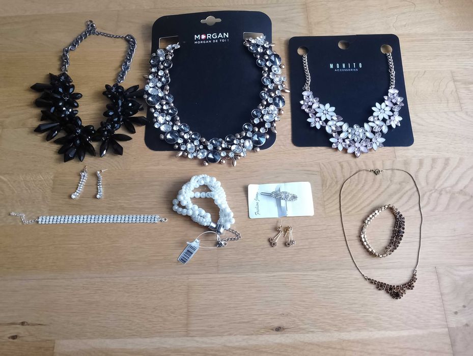 Nowy zestaw biżuterii plus portfel