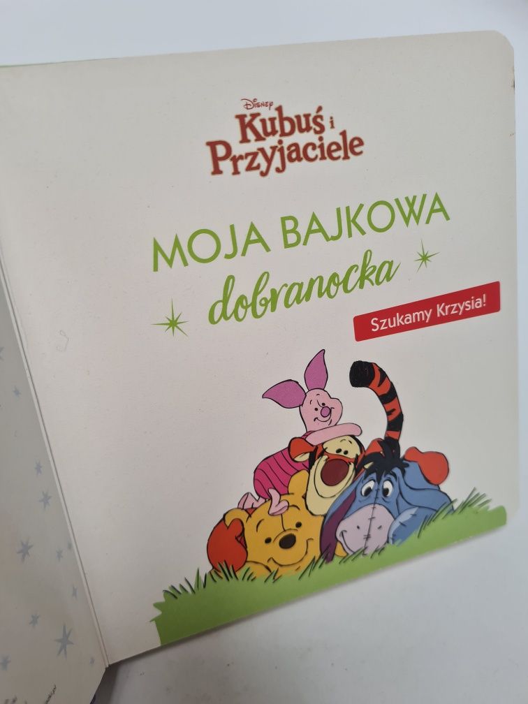 Moja bajkowa dobranocka. Szukamy Krzysia - Kubuś i przyjaciele