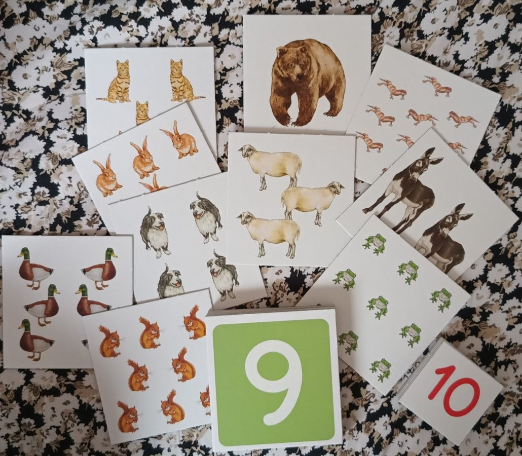 Zabawa cyferkami Montessori Clementoni 4-6 lat