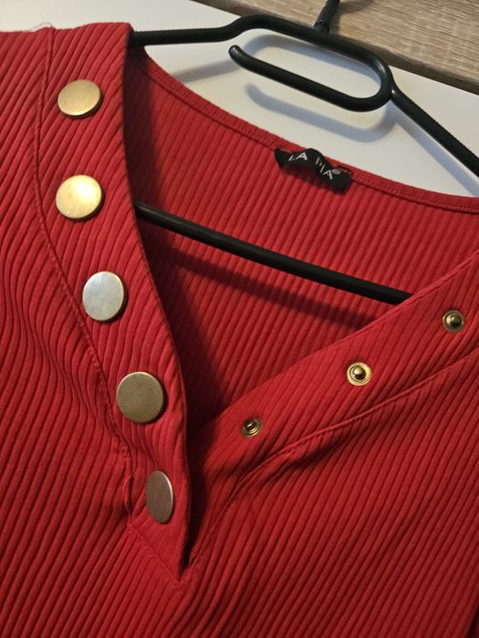 Bluzka damska czerwona