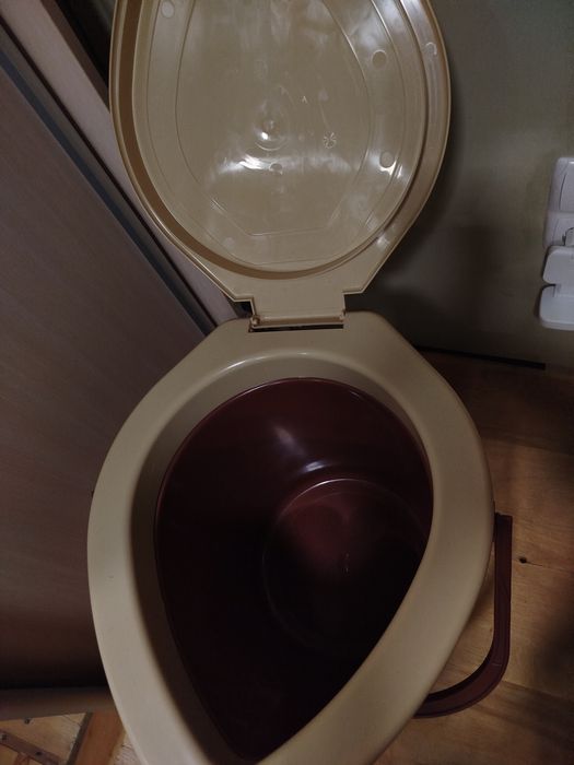 Туалет-ведро Новое