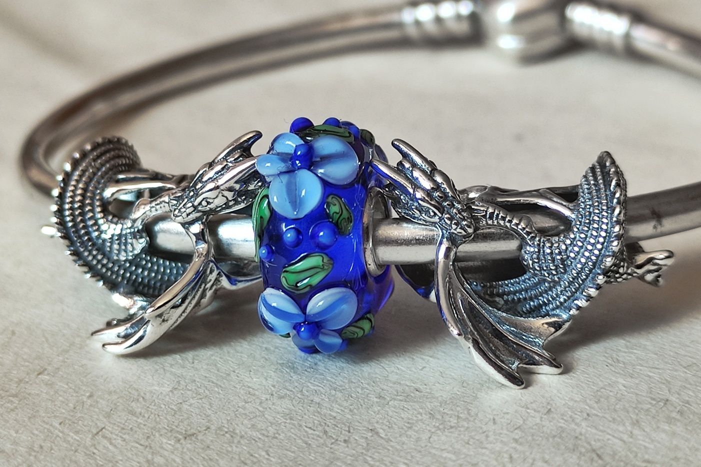 Шарм эксклюзив серебро 925 pandora пандора trollbeads