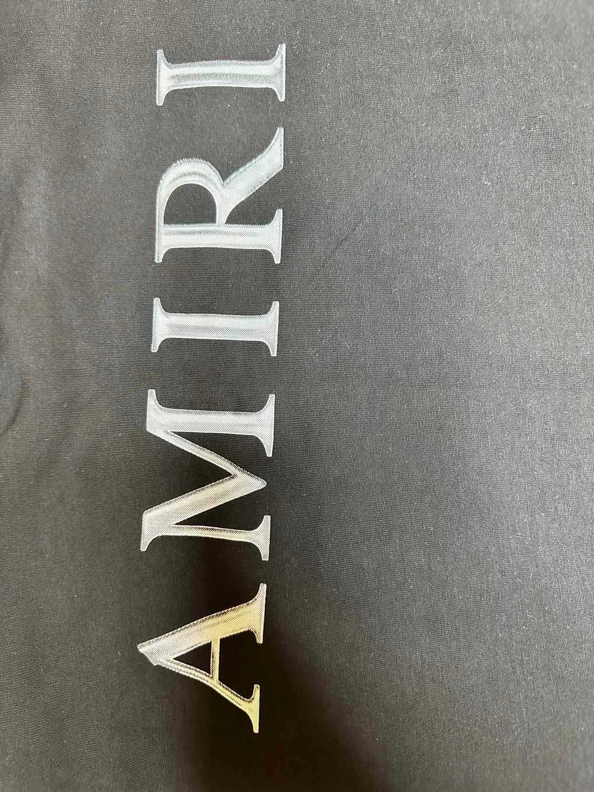 Amiri t-shirt czarna