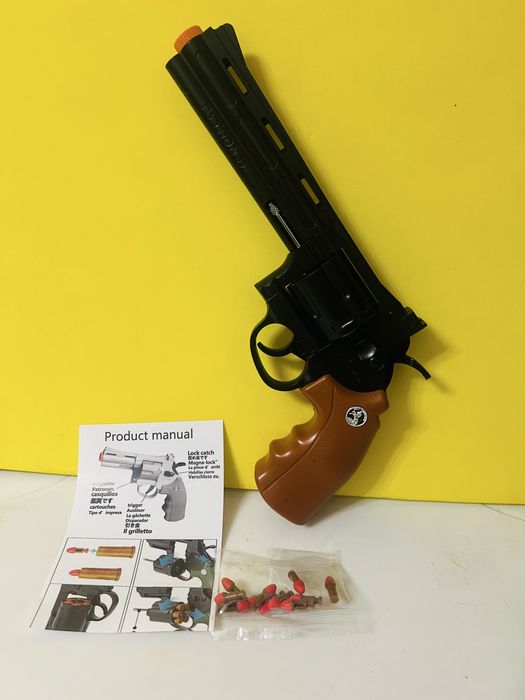 Пістолет револьвер великий якісний