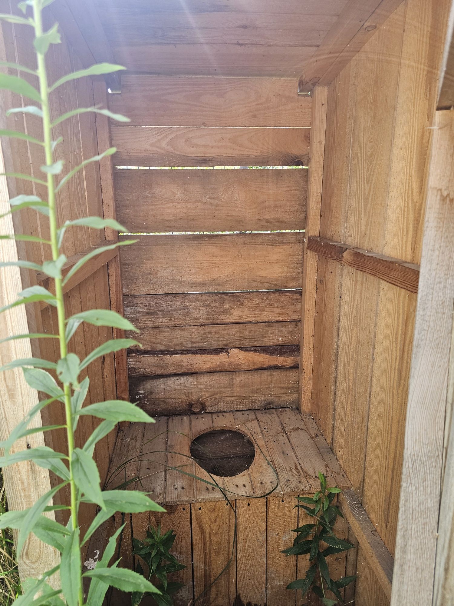 Wychodek toaleta wc na budowę