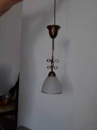 Lampa mosiezna elegancka