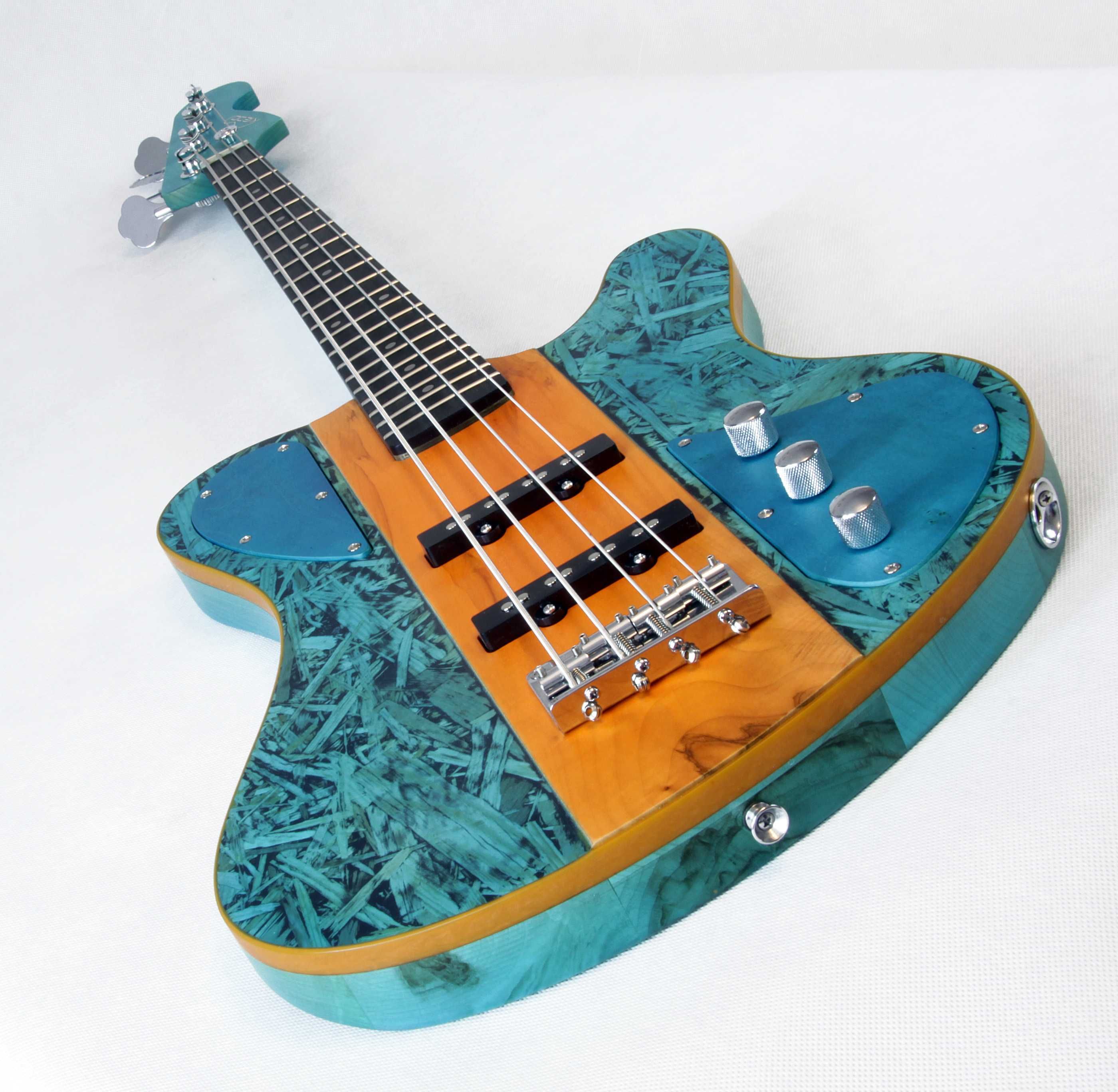 Gitara Basowa z topem z OSB - Paździoch !!!