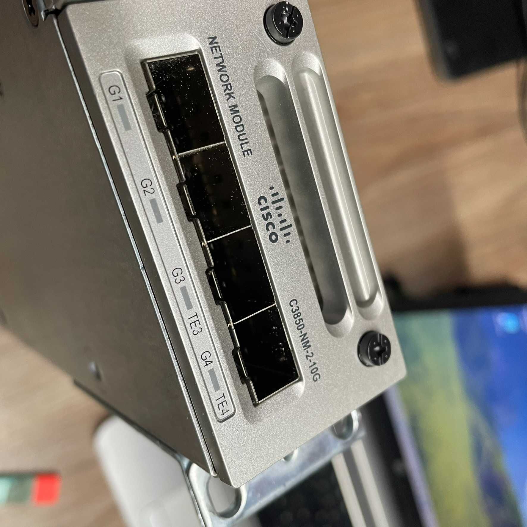Switch CISCO CATALYST C3850-NM-2-10G 1U 19" Rack Klasa B