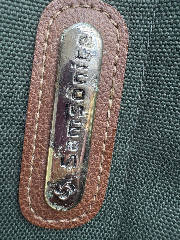 Walizka / etui podróżne Samsonite Green Canvas Suit Carrier