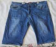 Krótkie spodenki męskie Jeans elastyczne XXL