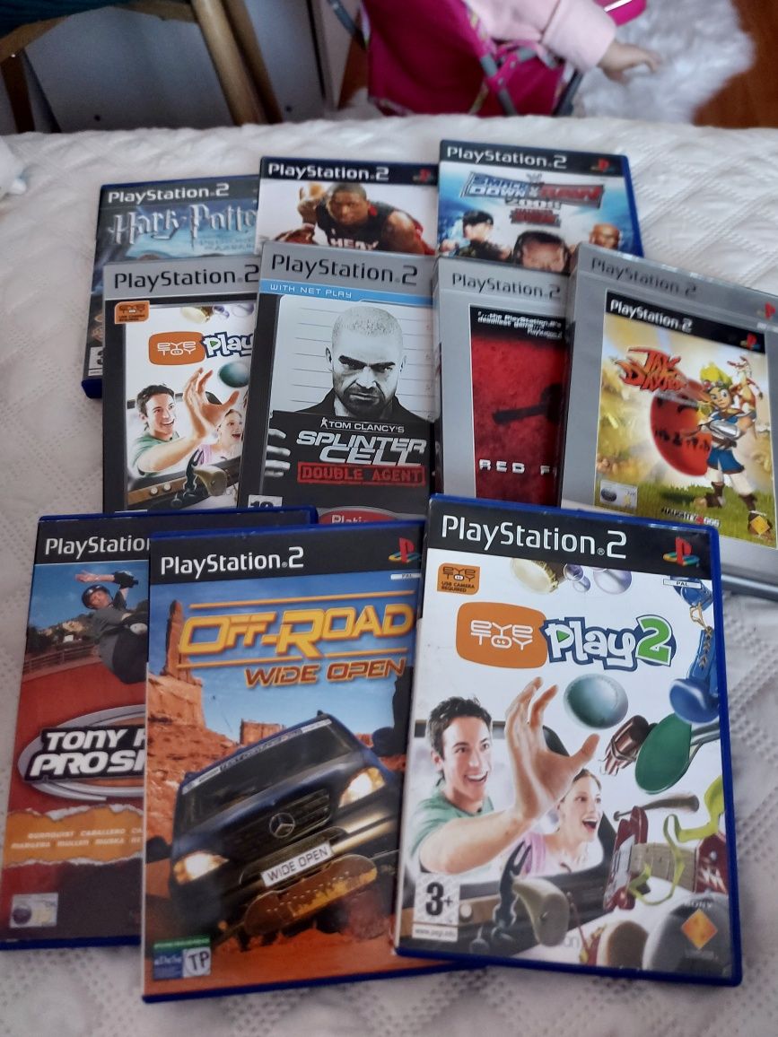 PSP2 Playstation 2 com jogos e eyetoy