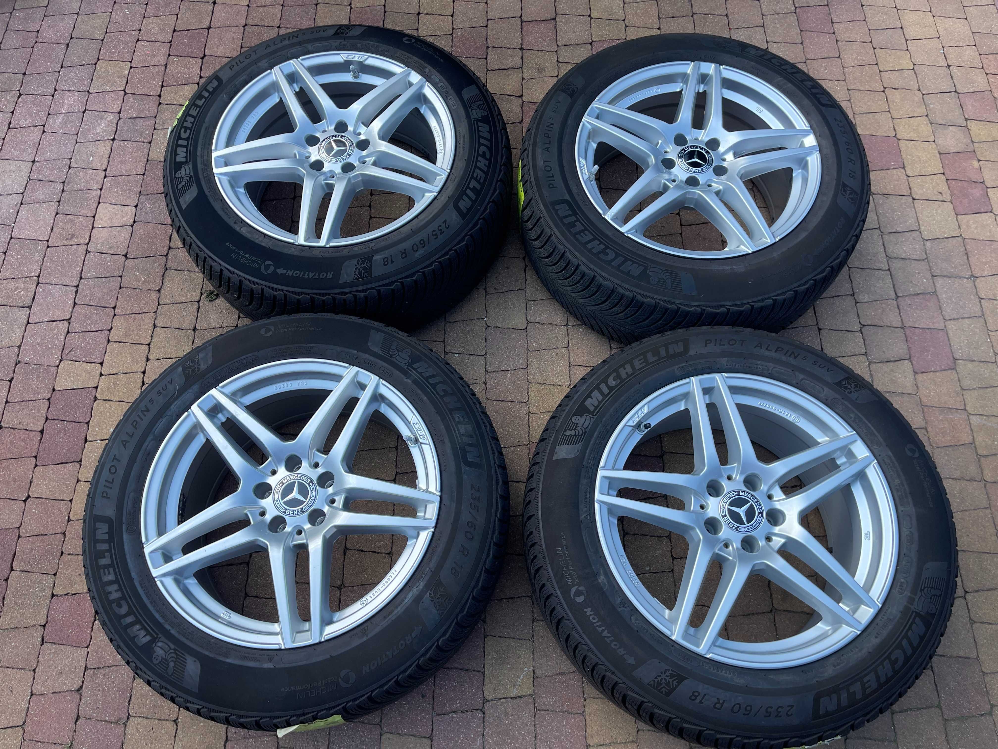 3883. Alufelgi 18" Mercedes CLS BR218 GLC S klasa 8.5J ET34.5 5x112