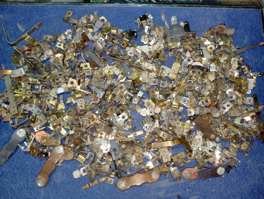 Styki na odzysk srebra 0,6kg