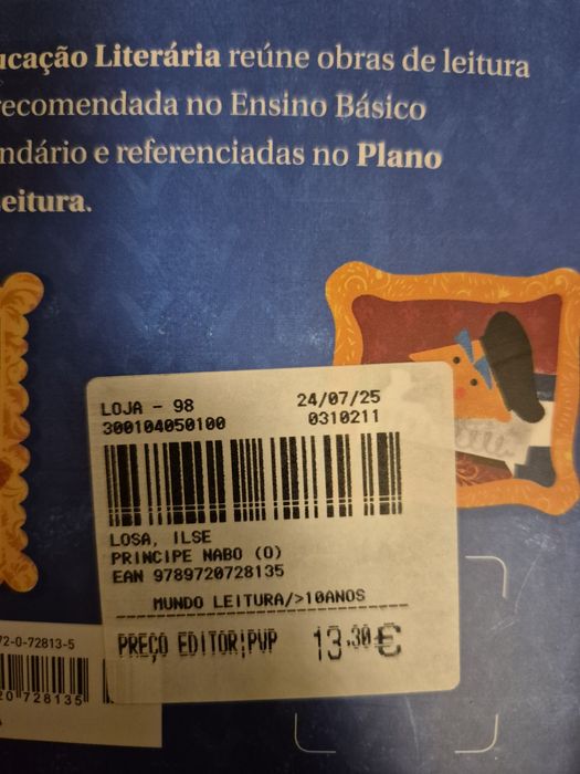 Livro O príncipe nabo
