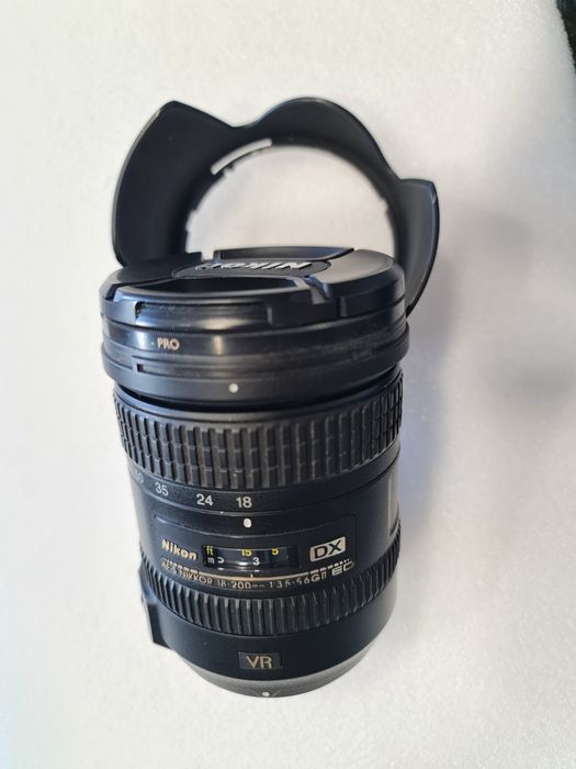 Lente Nikon 18x200 vr