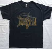 Death Gold Logo Złote Oficjalna T-Shirt Death Metal Chuck Schuldiner