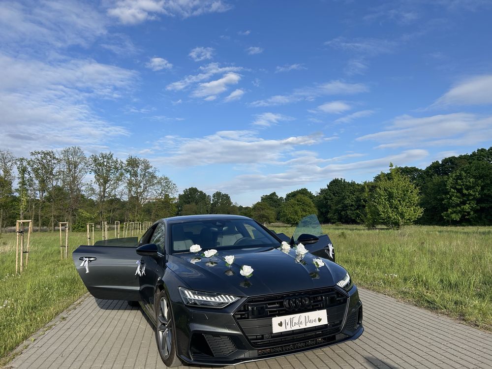 Samochód do ślubu Audi A7