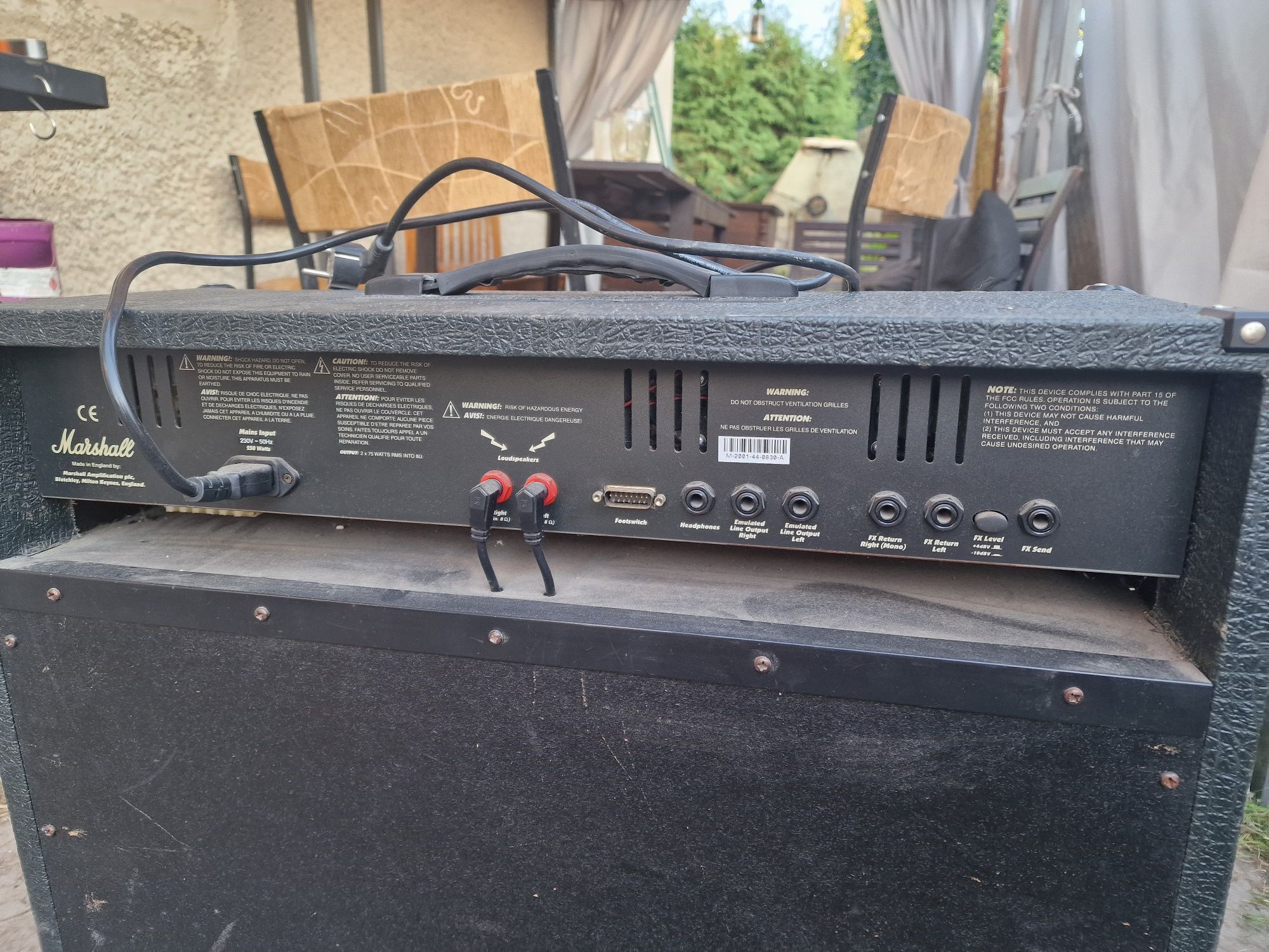 Marshall AVT 275 wzmacniacz