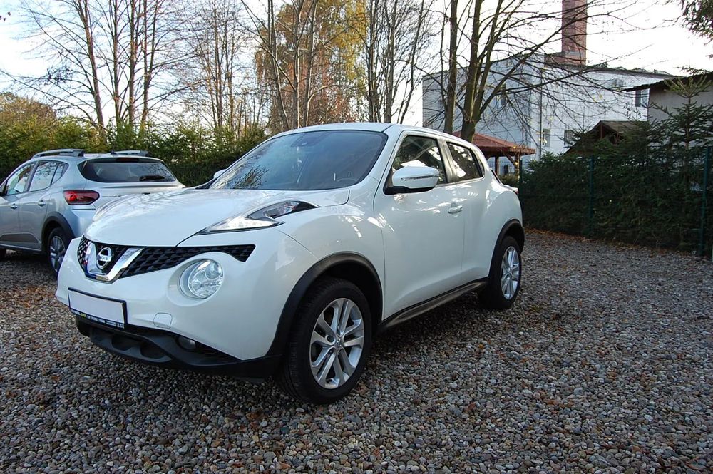 Nissan Juke Navi Kamera 6Biegów Ledy Biała Perła Zadbany Opłacony