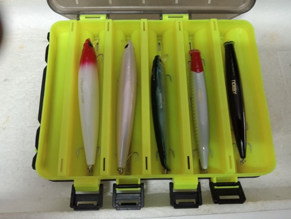 Amostras de pesca spinning